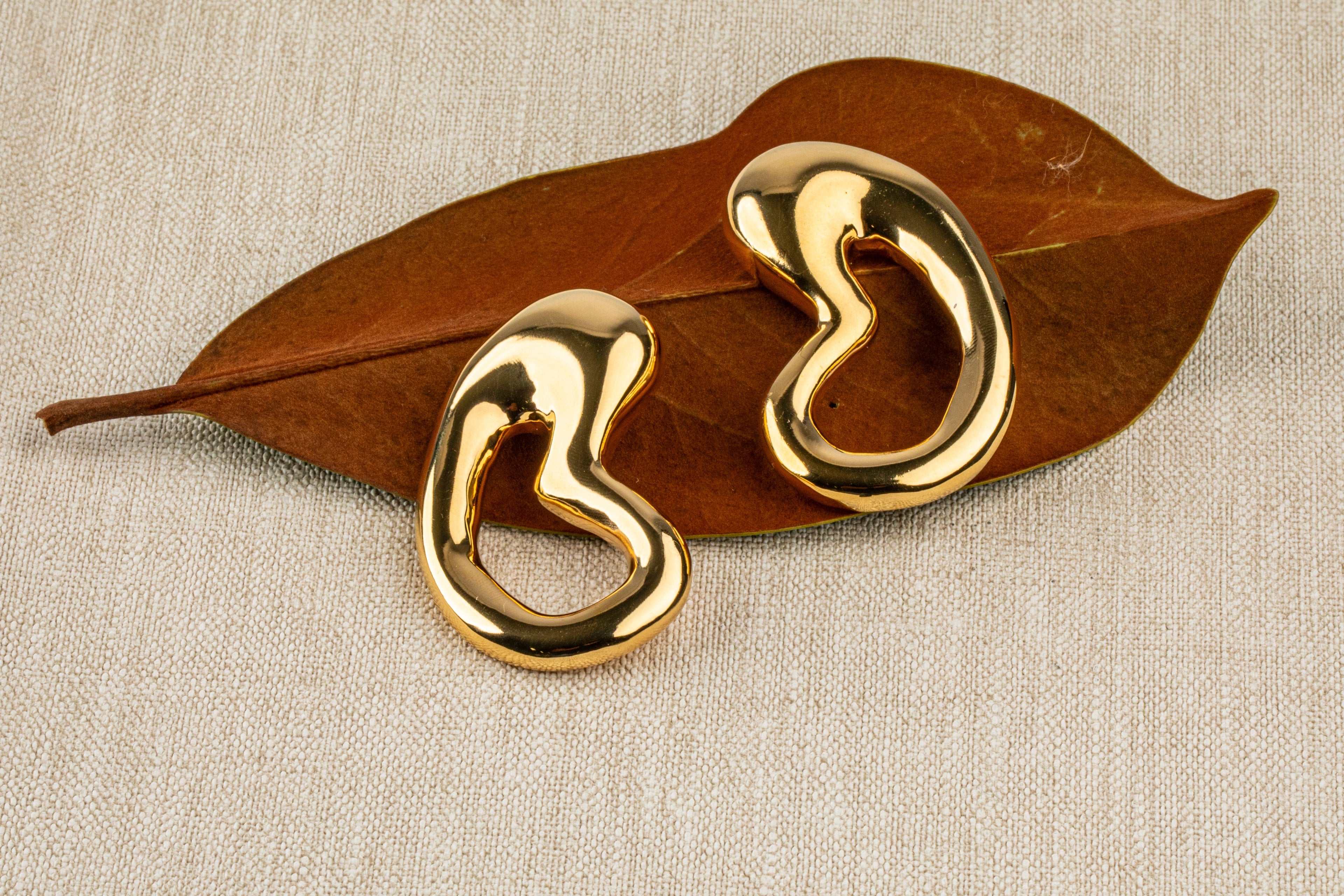 Carla Gold Earrings