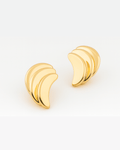 Luna Layered Gold Earrings
