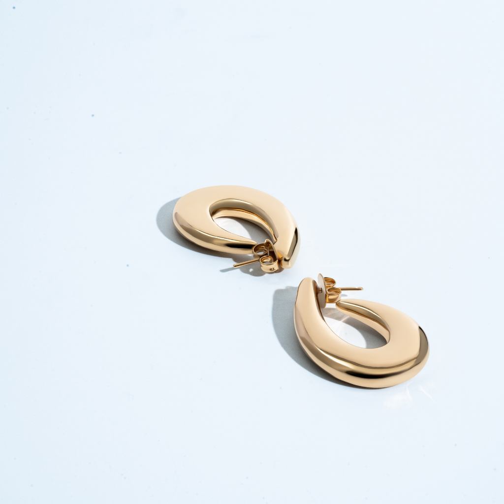 Clara Gold Hoops 