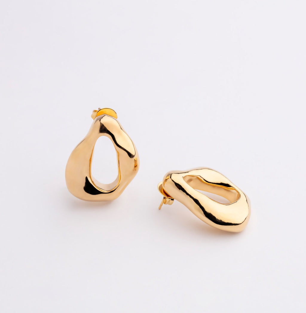 Chanda Gold Earrings - Alegant - Denise Pacini