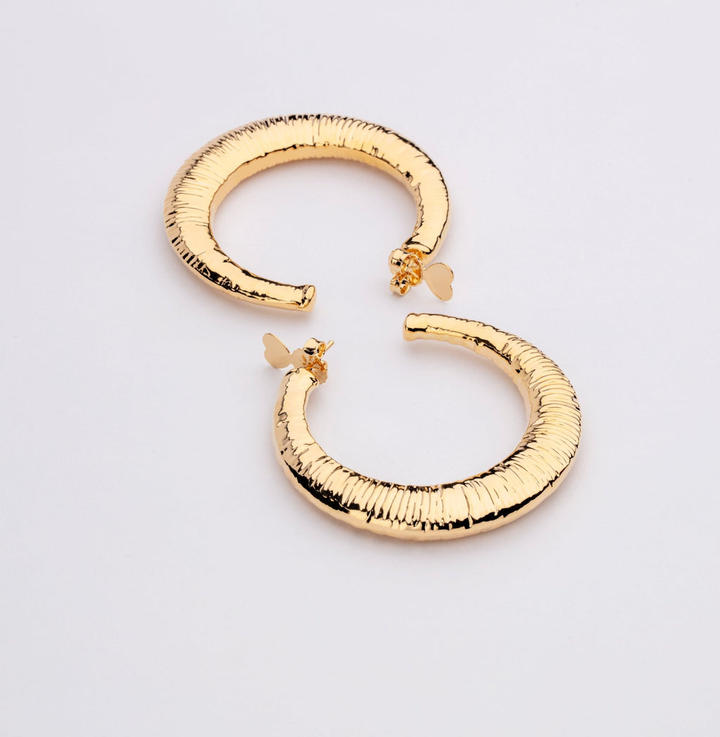 Jolie Gold Hoops - Alegant - Denise Pacini