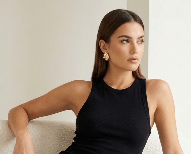 Rhianna Gold Earrings - Alegant - Denise Pacini