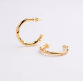 Zaira Gold Hoops - Alegant - Denise Pacini